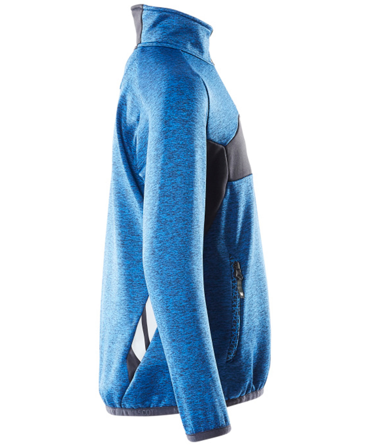 Mascot Accelerate fleece pullover for kids, Azure Blue/Dark Navy, large image number 2