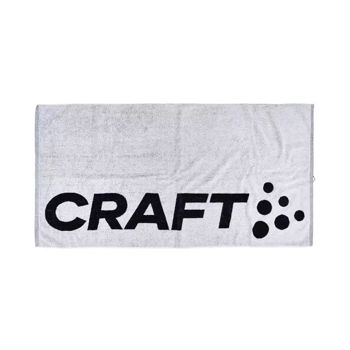 Craft handduk, Svart/Vit, Svart/Vit, large image number 0