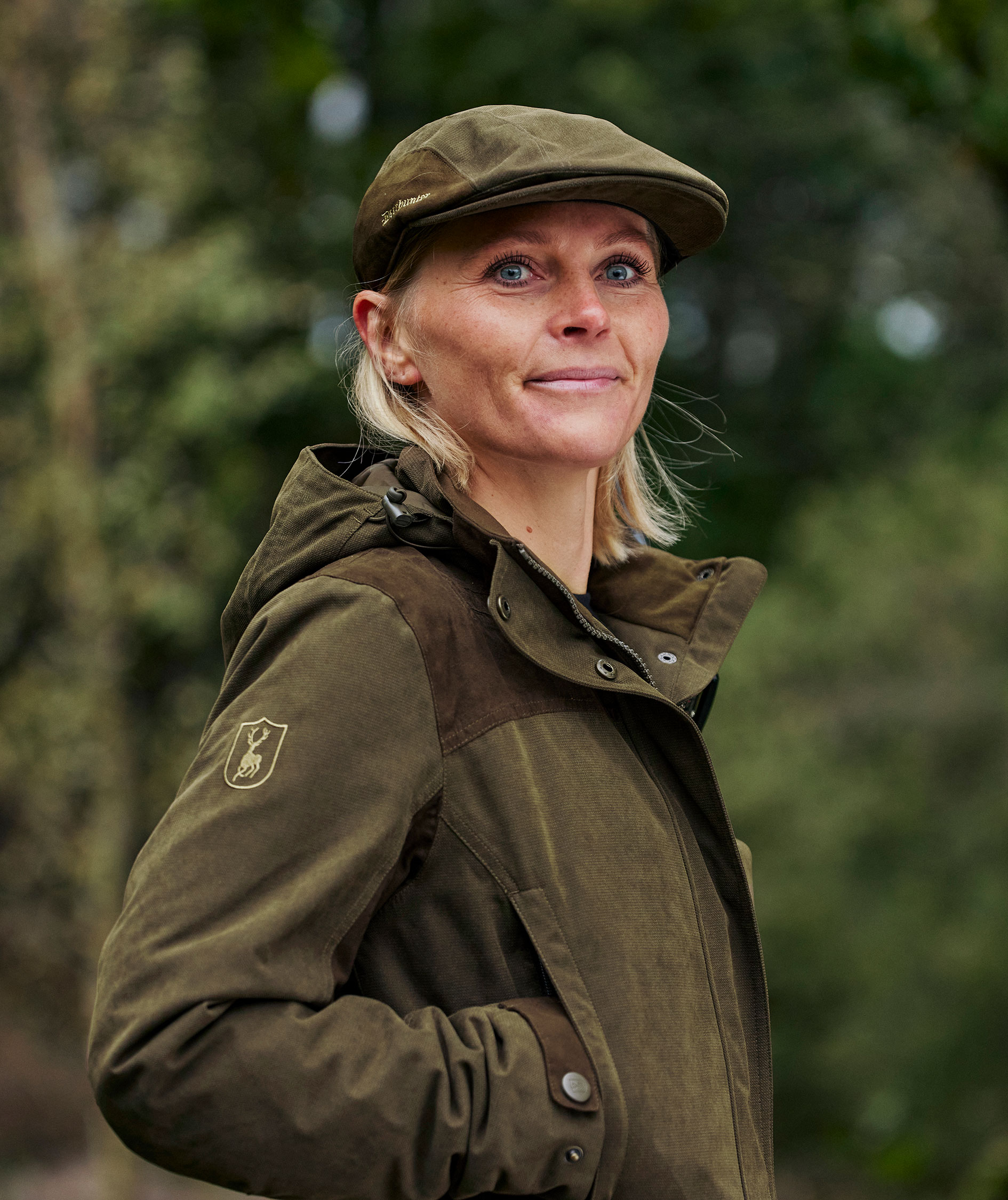 Deerhunter Eagle Flatcap, Tarmac green