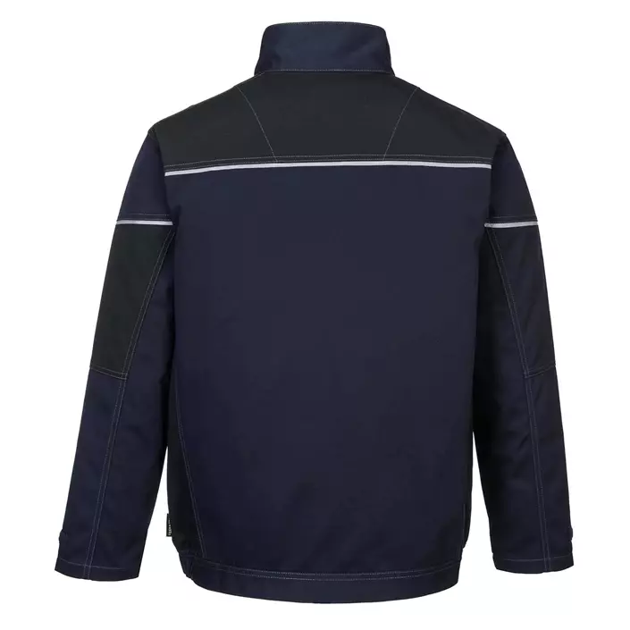 Portwest PW3 work jacket, Marine Blue/Black, large image number 1
