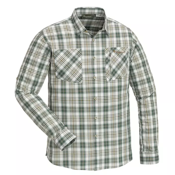 Pinewood Glenn skjorte, Hvit/Grønn, large image number 0