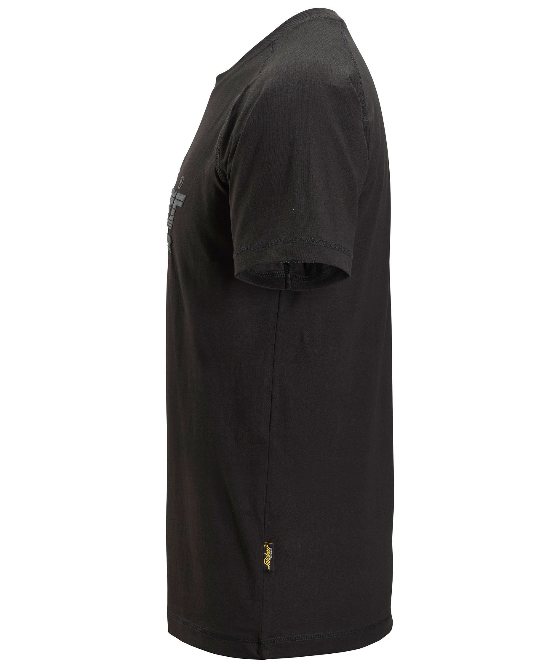 Snickers logo T-shirt 2590, Black, large image number 4