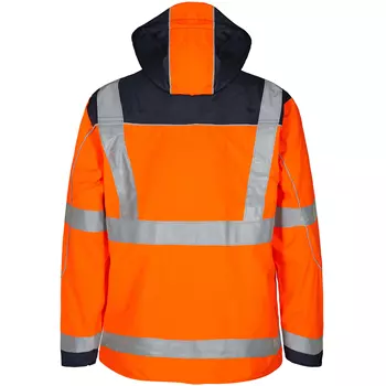 Engel Safety shell jacket, Hi-vis Orange/Marine