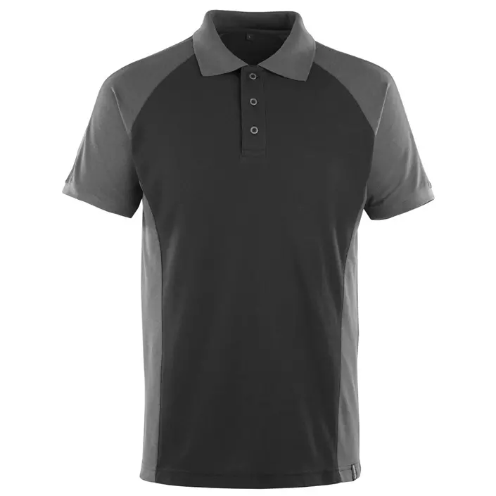 Mascot Unique polo shirt, Black/Dark Antracit, large image number 0