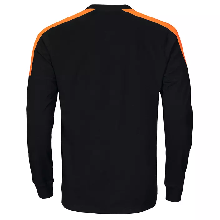 ProJob langärmliges T-Shirt 2020, Schwarz/Orange, large image number 2