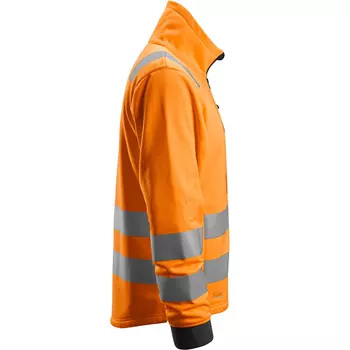 Snickers AllroundWork fleece jacket 8036, Hi-vis Orange