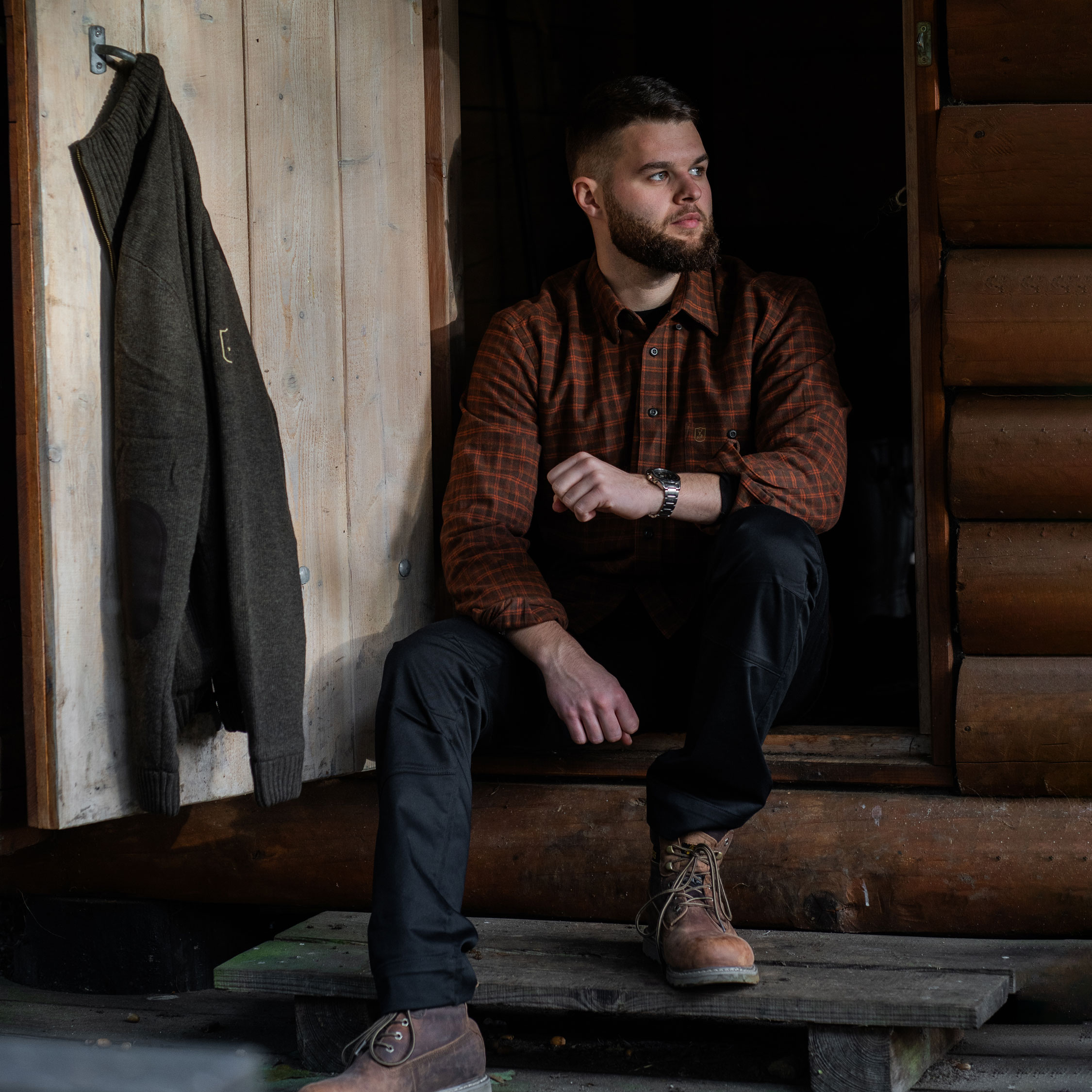 Deerhunter Traveler trousers, Black