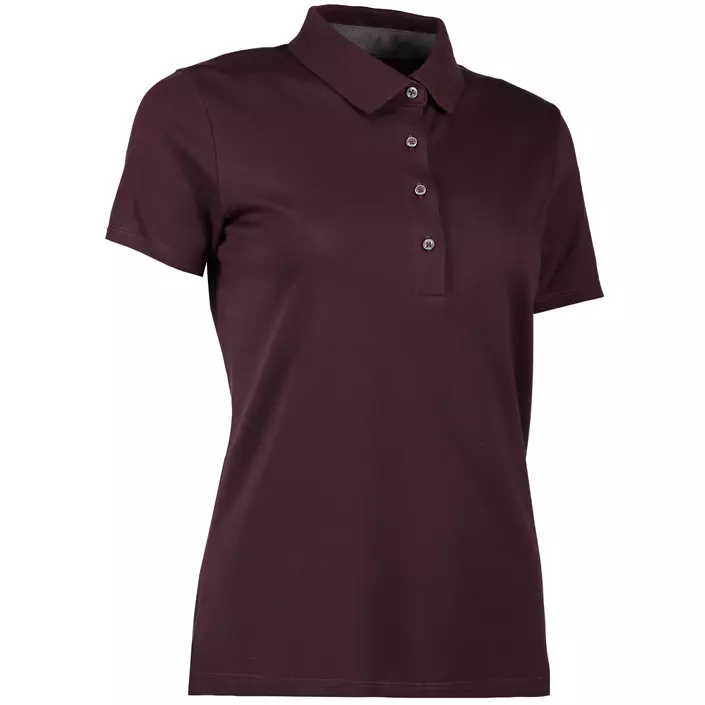 Seven Seas dame Polo T-shirt, Deep Red, large image number 2