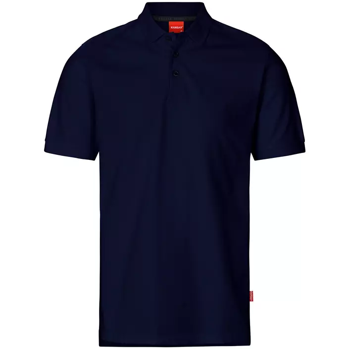 Kansas Apparel polo T-skjorte, Mørk Marine, large image number 0
