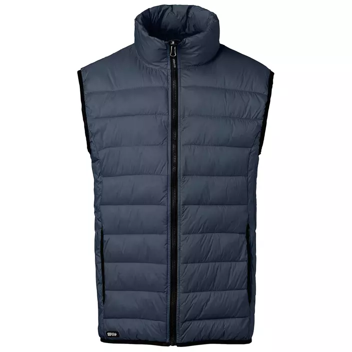 South West Ames quilted ﻿waistcoat, Navy, large image number 1