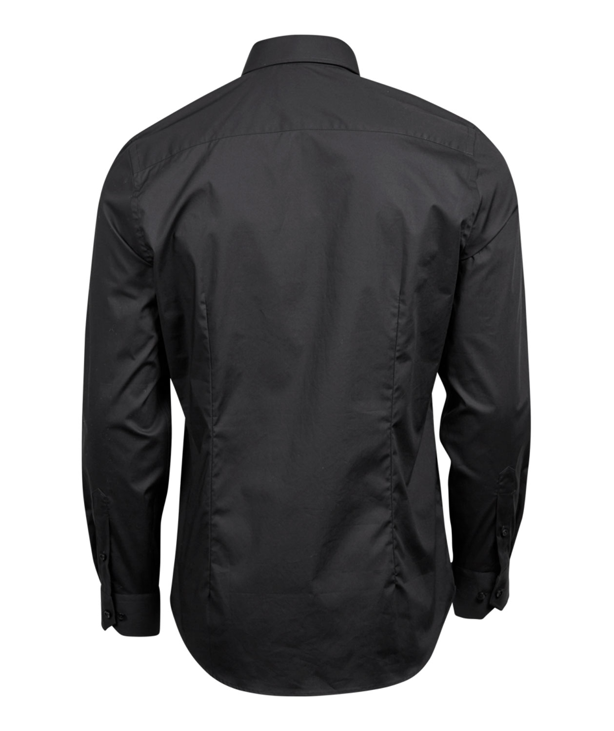 Tee Jays Luxury stretch skjorta, Svart, large image number 1