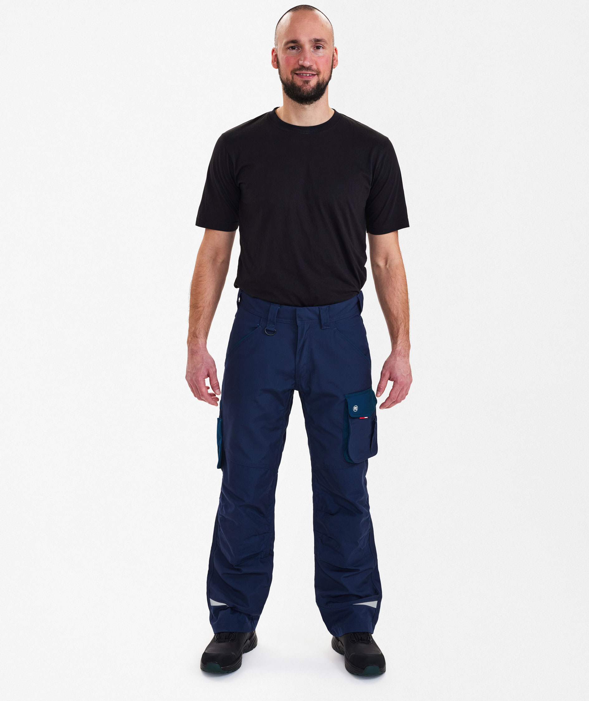 Engel Galaxy Work trousers, Blue Ink/Dark Petrol, large image number 1