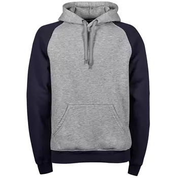 Tee Jays Two-Tone hoodie, Grey/Navy