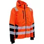 Elka Visible Xtreme softshell jacket, Hi-Vis Orange/Black