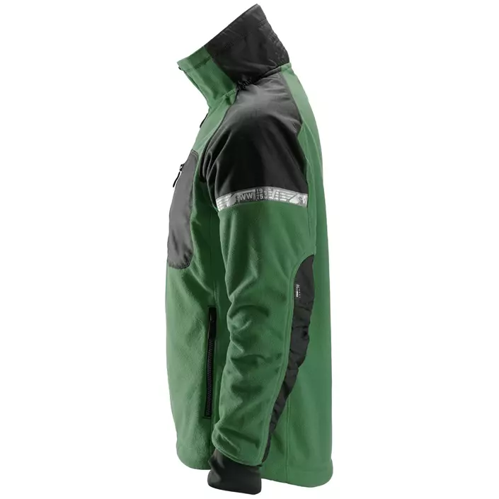 Snickers AllroundWork fleece jacket 8005, Forest green/black, large image number 2