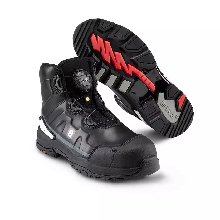 Brynje Storm safety boots S3, Black, large image number 0