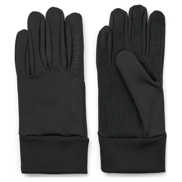 Northern Hunting Skarde Handschuhe, Black, large image number 1