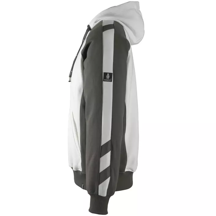 Mascot Unique Regensburg hoodie, White/Dark Antracit, large image number 1