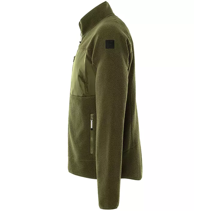 Fristads Argon fibre pile jacket, Light Army Green, large image number 5