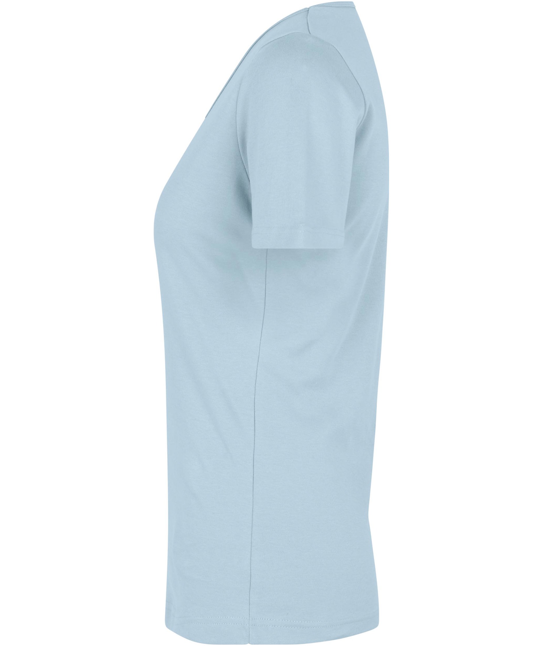 ID Interlock dame T-skjorte, Lysebl&aring;, large image number 2