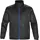 Stormtech Axis thermal jacket, Black/grain blue, Black/grain blue, swatch