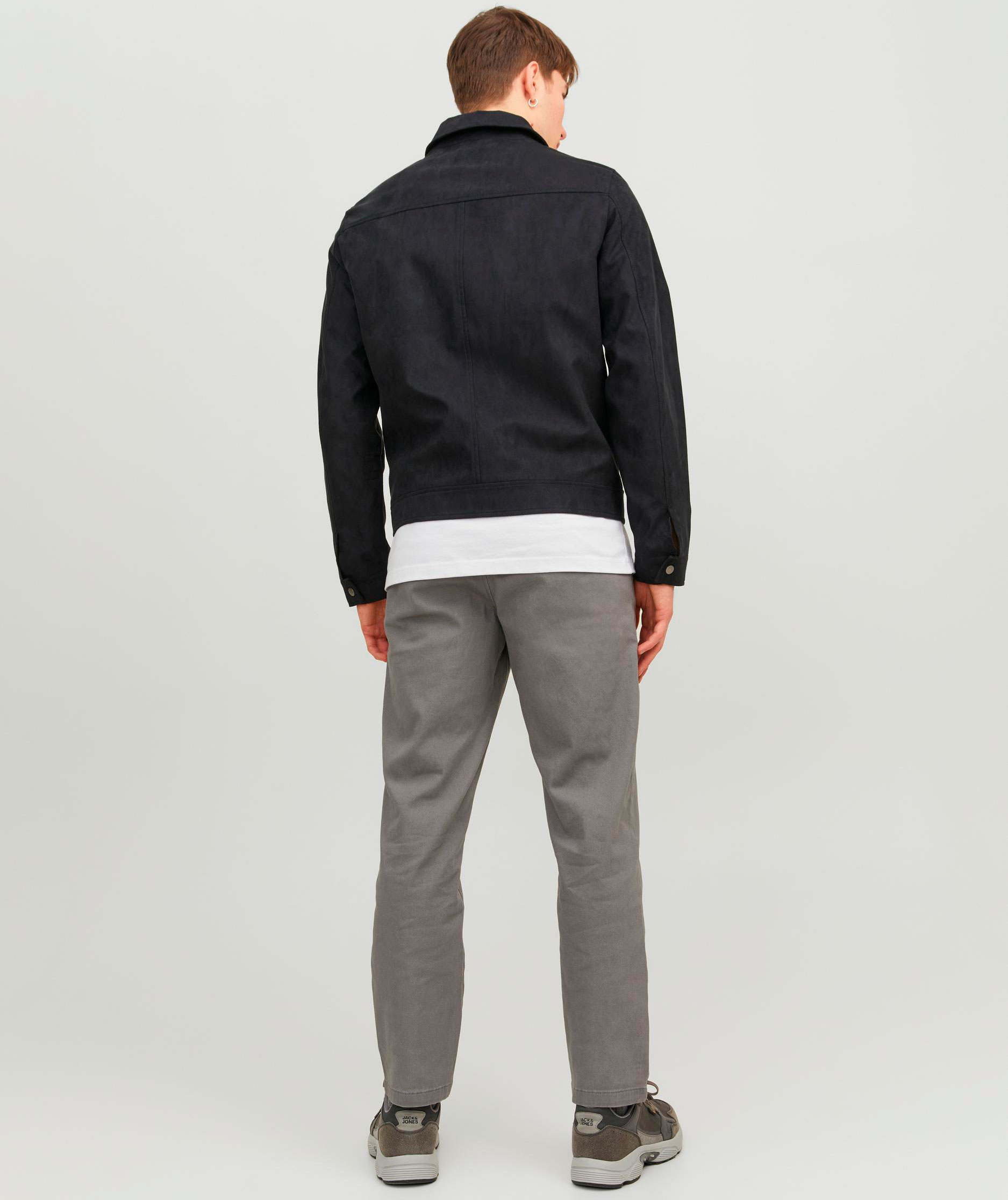 Jack & Jones JJEROCKY PAYTON faux leather jacket, Jet black, large image number 2