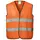 ID vest, Hi-vis Orange, Hi-vis Orange, swatch