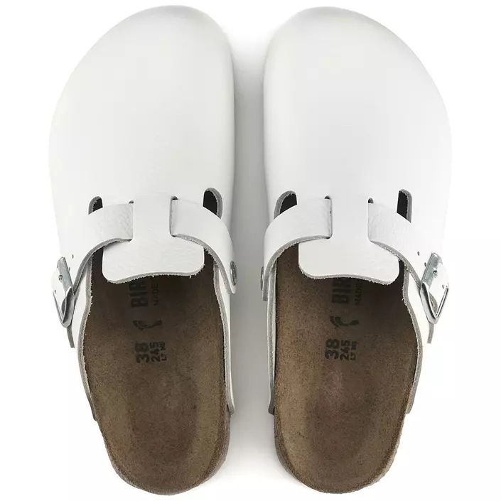 Birkenstock Boston Supergrip Regular Fit sandals, White, large image number 4