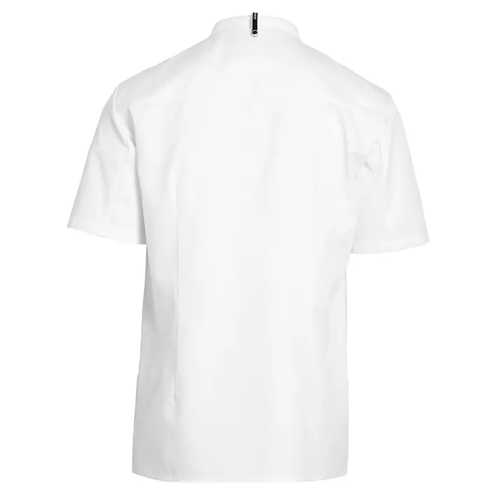 Kentaur Tencel Gourmet short-sleeved  chefs-/server jacket, White, large image number 2