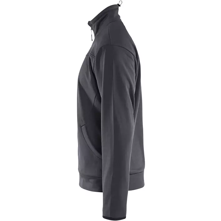 Blåkläder Unite sweat cardigan, Middelsgrå/svart, large image number 2