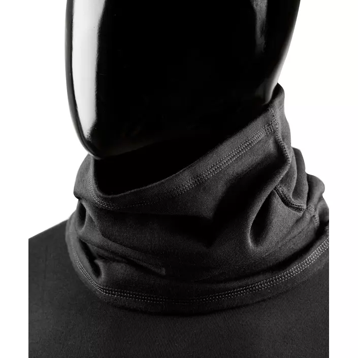 Klazig neck warmer, Black, Black, large image number 0