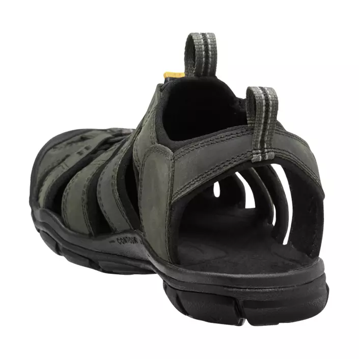 Keen Clearwater CNX leather sandals, Magnet/Black, Magnet/Black, large image number 2