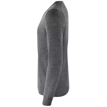 Cutter & Buck Vernon knitted pullover with merino wool, Anthracite melange