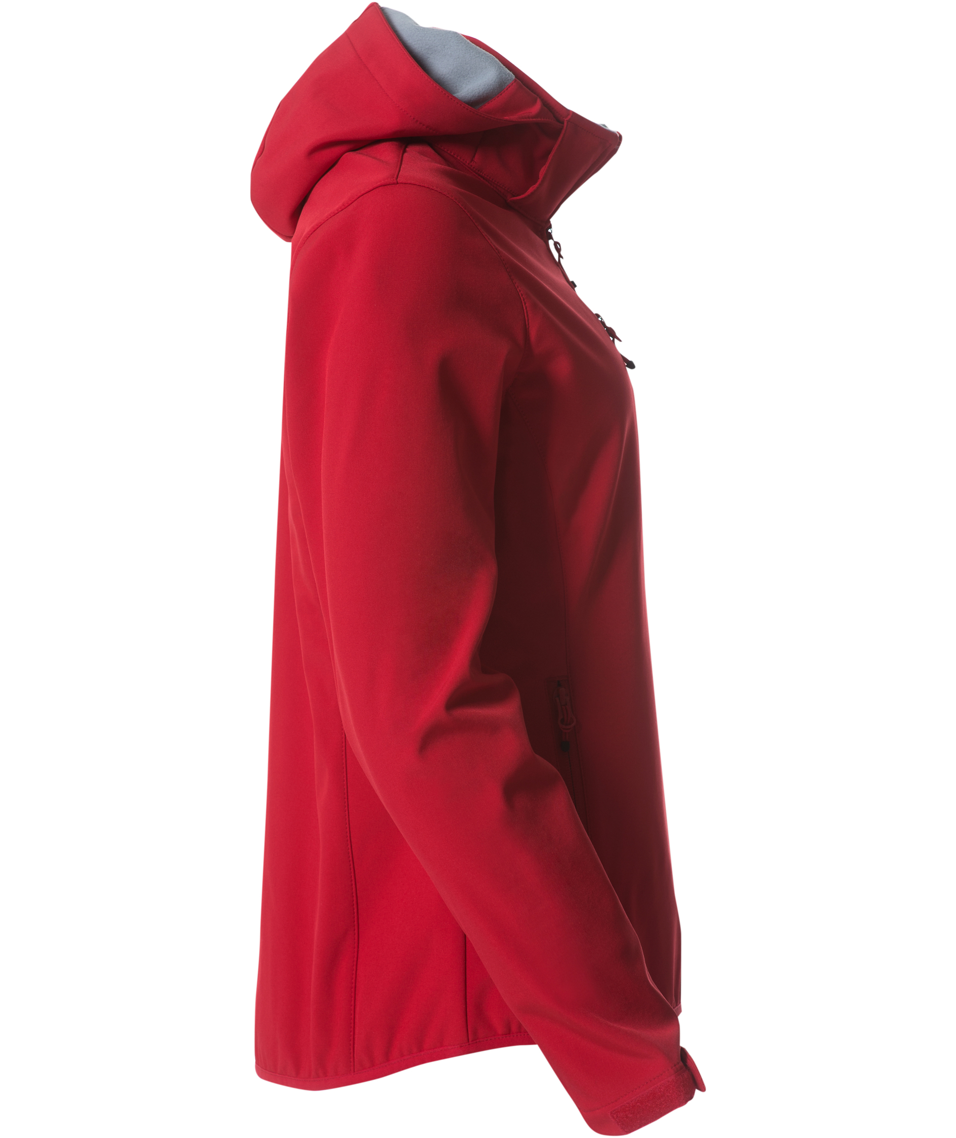 Clique Basic Hoody dame softshelljakke, R&oslash;d, large image number 2