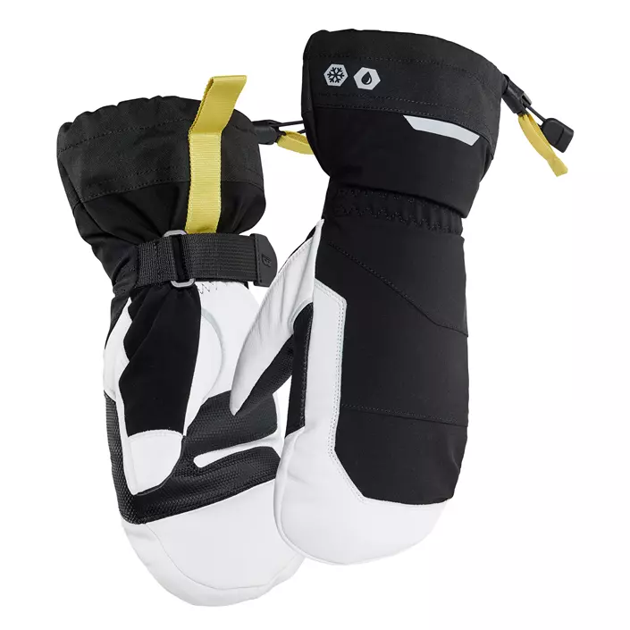 Blåkläder Supreme Warm läderhandskar, Svart/Vit, large image number 0