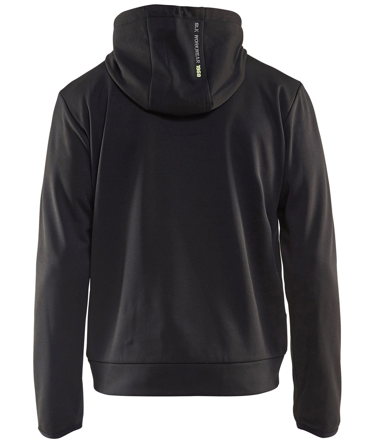 Bl&aring;kl&auml;der Unite hoodie, Black/Yellow, large image number 2