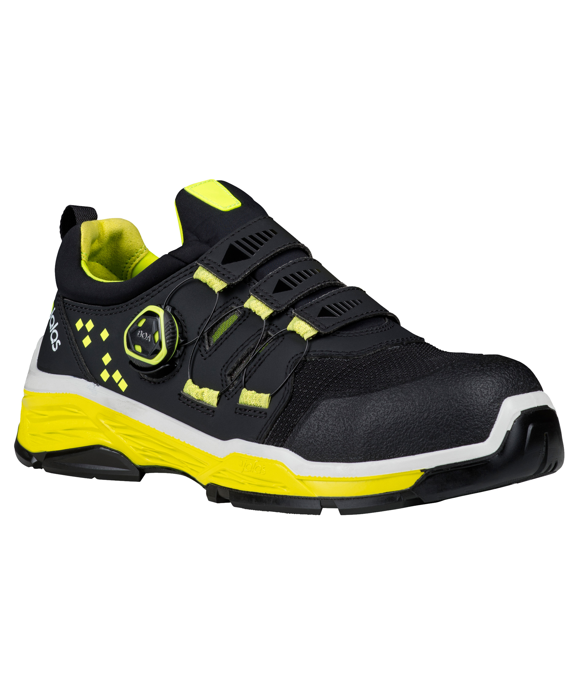 Jalas 2058 TIO safety shoes S1P, Black/Yellow, large image number 2