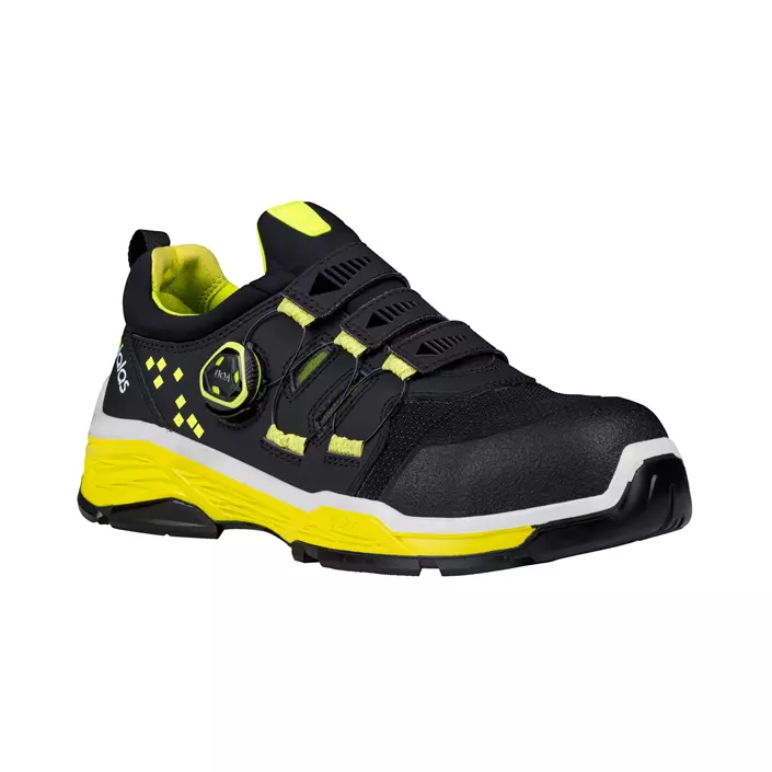 Jalas 2058 TIO safety shoes S1P, Black/Yellow, large image number 2