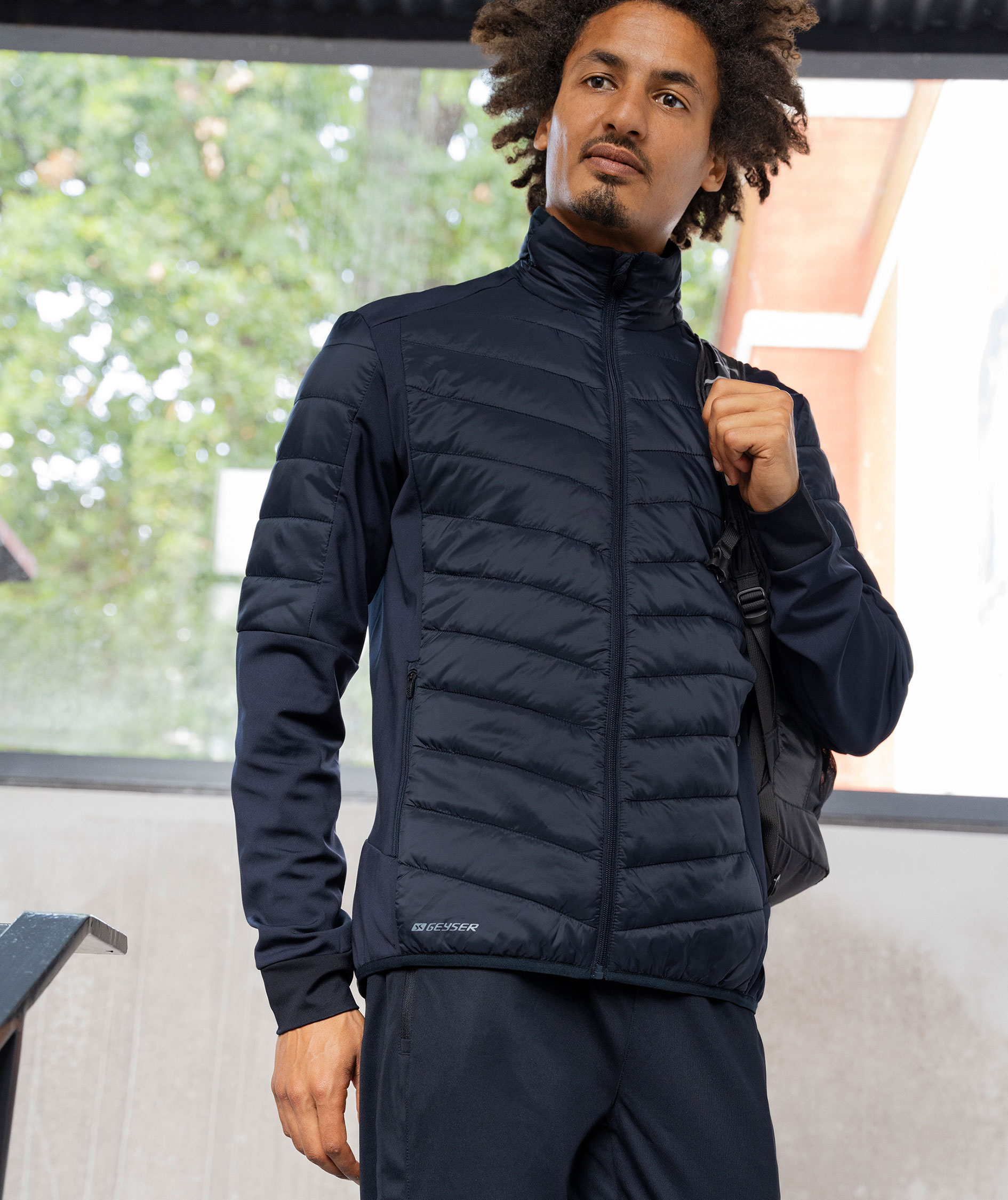 GEYSER&nbsp;hybrid jacket, Navy, large image number 1