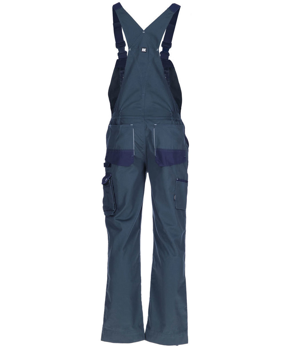 Kramp Original bib and braces, Green/Marine, large image number 2