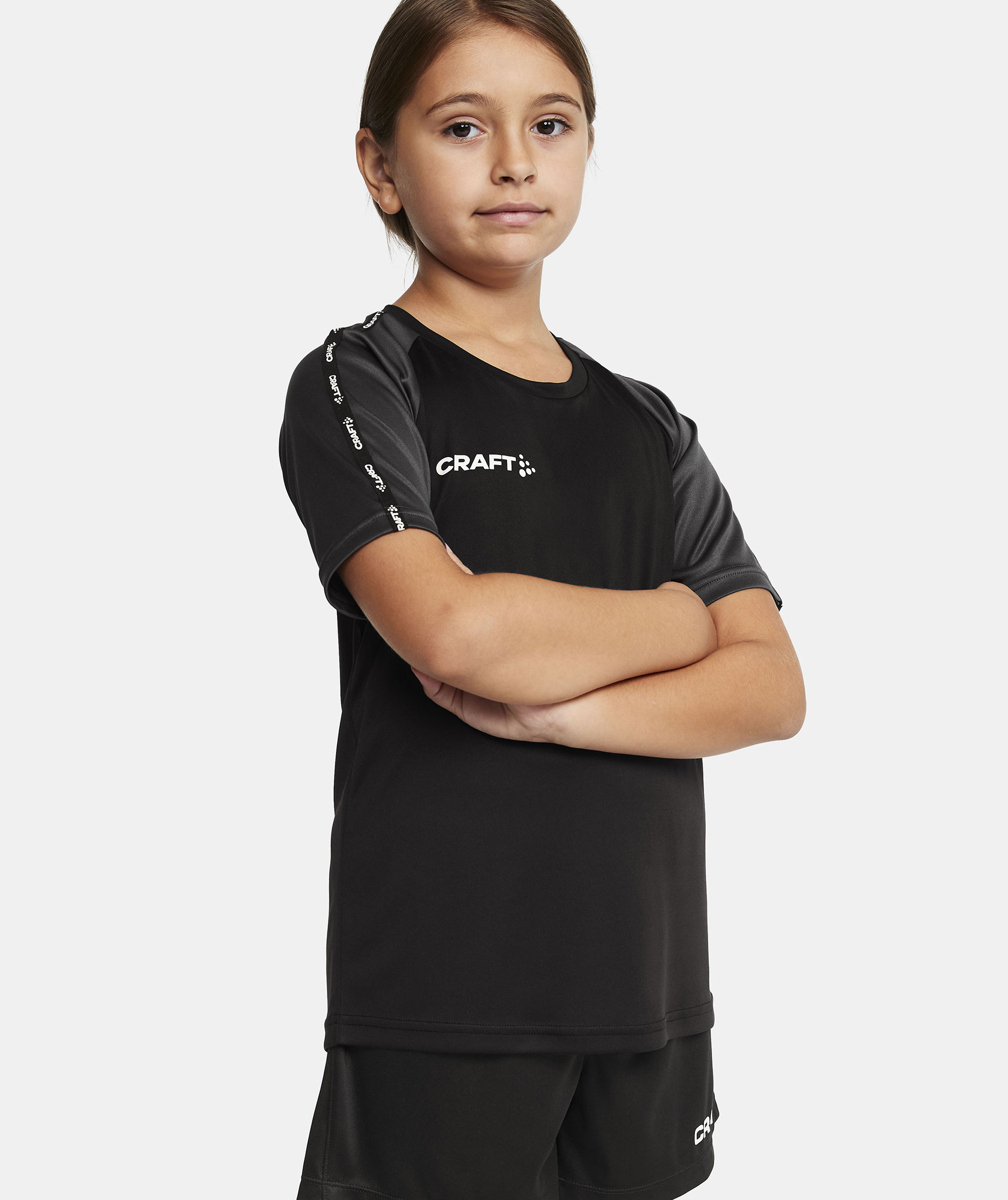 Craft Squad 2.0 Contrast T-shirt for kids, Black/Granite, large image number 4