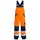 Engel work bib and brace trousers, Hi-vis Orange/Marine, Hi-vis Orange/Marine, swatch