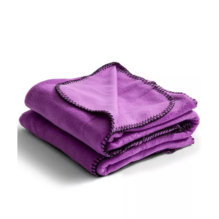 Nightingale Fleece tæppe, Purple, Purple, large image number 0