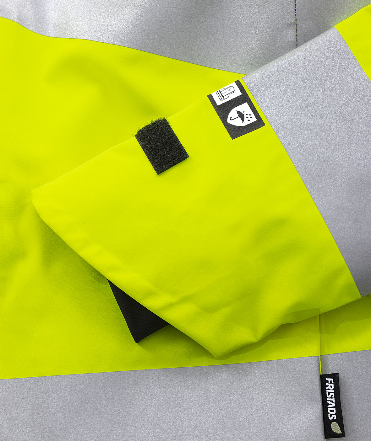 Fristads women's shell jacket 4681 GLPS, Hi-Vis Yellow, large image number 8