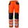 Helly Hansen UC-ME craftsman trousers, Hi-Vis Red/Ebony, Hi-Vis Red/Ebony, swatch