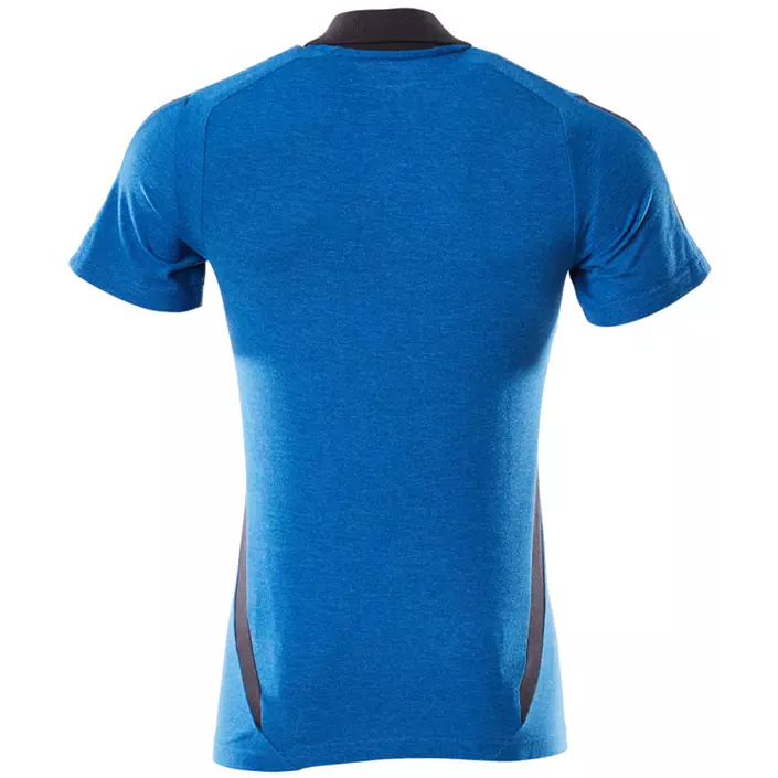 Mascot Accelerate polo shirt, Azure Blue/Dark Navy, large image number 1