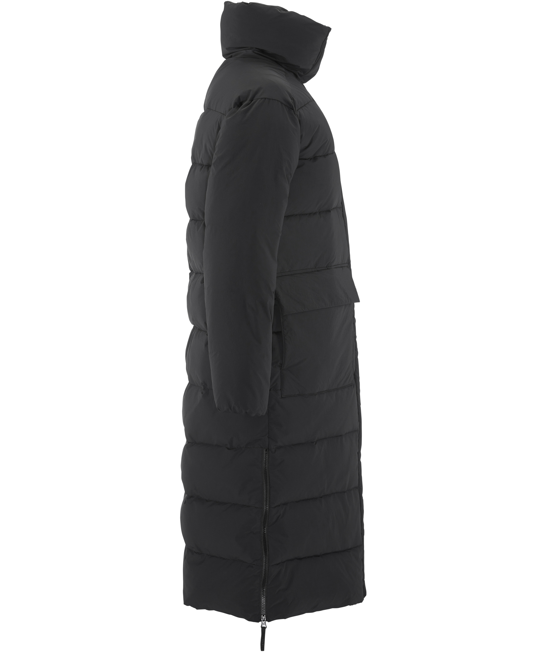 Craft Urban lang vattert dame vinterjakke, Black, large image number 3