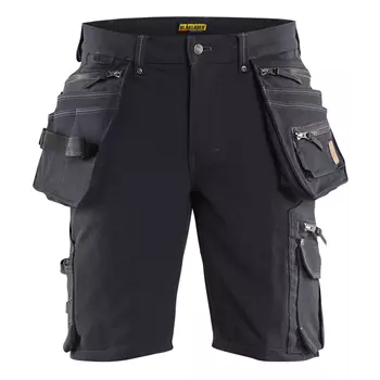 Blåkläder X1900 craftsman shorts full stretch, Dark Grey/Black