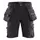 Blåkläder X1900 craftsman shorts full stretch, Dark Grey/Black, Dark Grey/Black, swatch