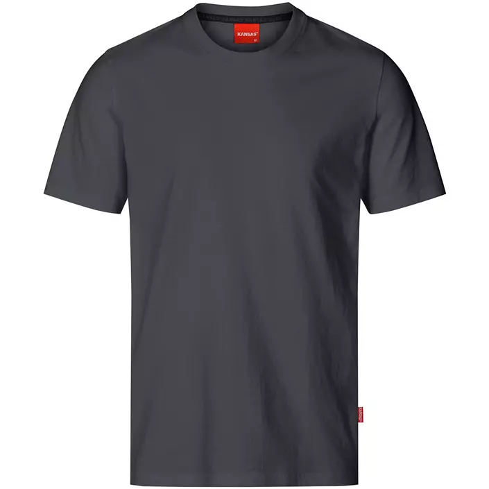 Kansas Apparel light T-shirt, Charcoal, large image number 0
